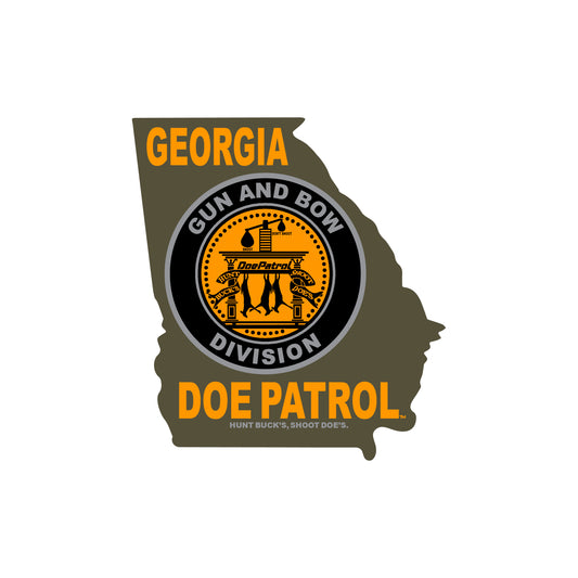 Doe Patrol | Georgia Decal | OD Green